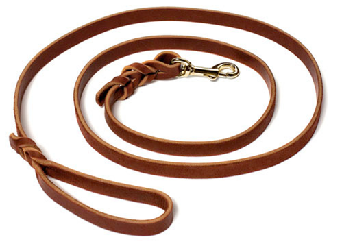 Leather Training Leash<br />(1/4